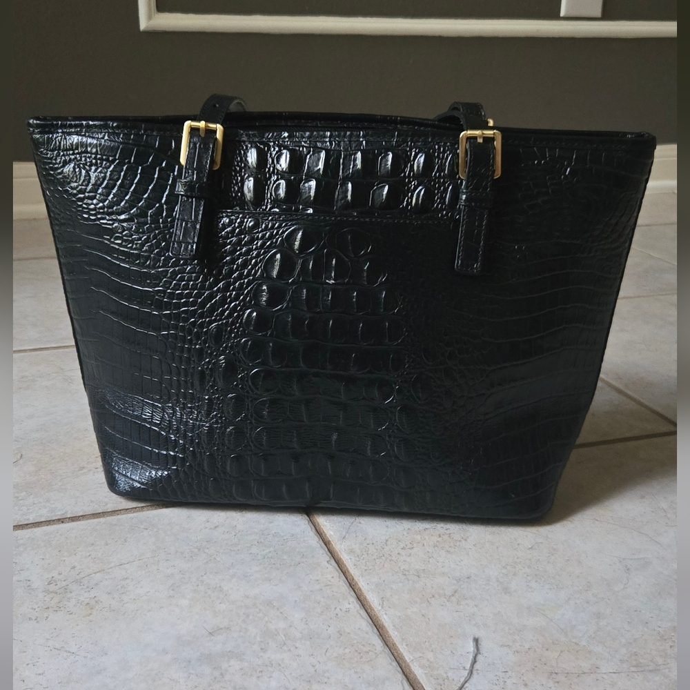 Brahmin Black Medium Asher Tote - Picture 2 of 7